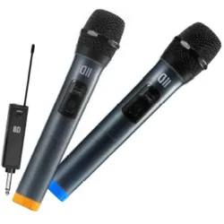 D2 Diffusion Pack microphone dynamique DII sans fil avec ecran Omnidirectionne recepteur rech, Mikrofon