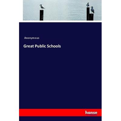 Great Public Schools, Taschenbuch von Anonymous, Hansebooks, 978-3-337-58790-1