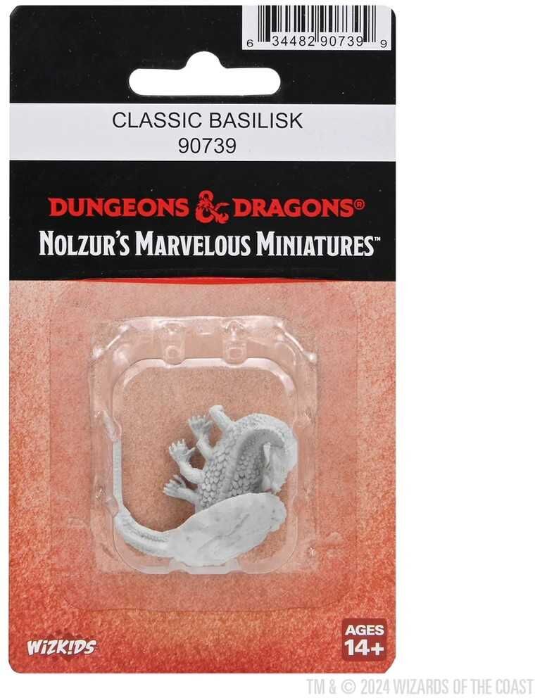 Wiz Kids LLC D;D Nolzur's Marvelous Miniatures: Classic Basilisk Unpainted Miniature for Dungeons & Dragons