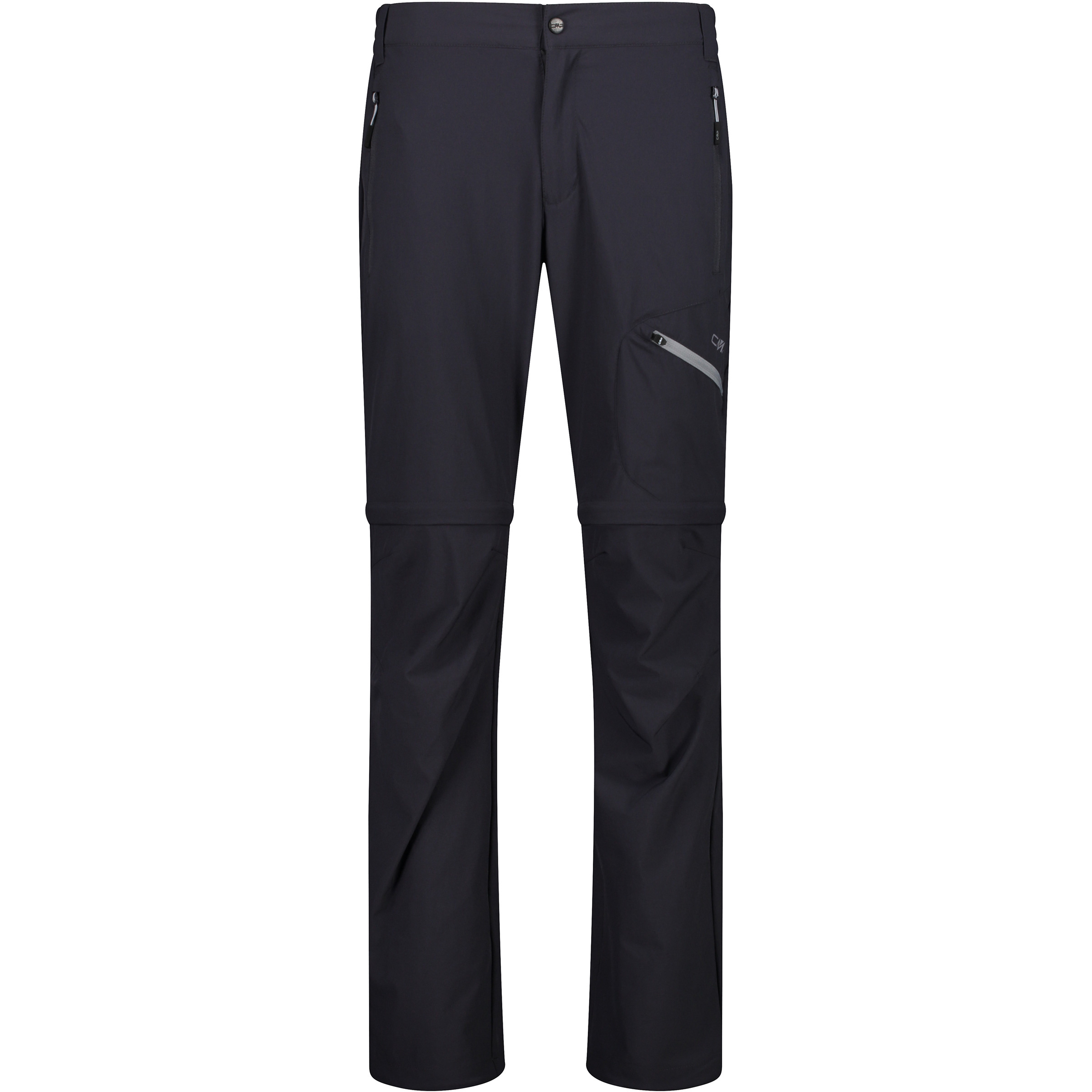 CMP Zip Off Hose Herren Zip-Hosen grau Größe L Camping