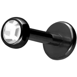 Titan Labret mit Innengewinde KRISTALLDISC