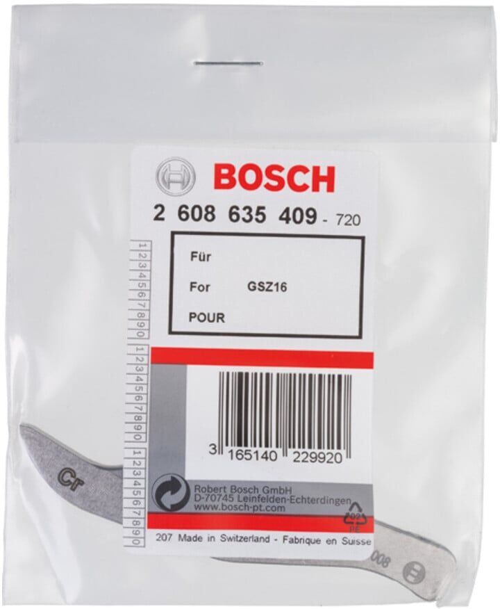 Bosch Messer Chromstahl zum Schneiden von Inox (2608635409)