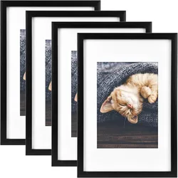 BILDERRAHMEN Galeria 13x18cm Schwarz (4tlg)