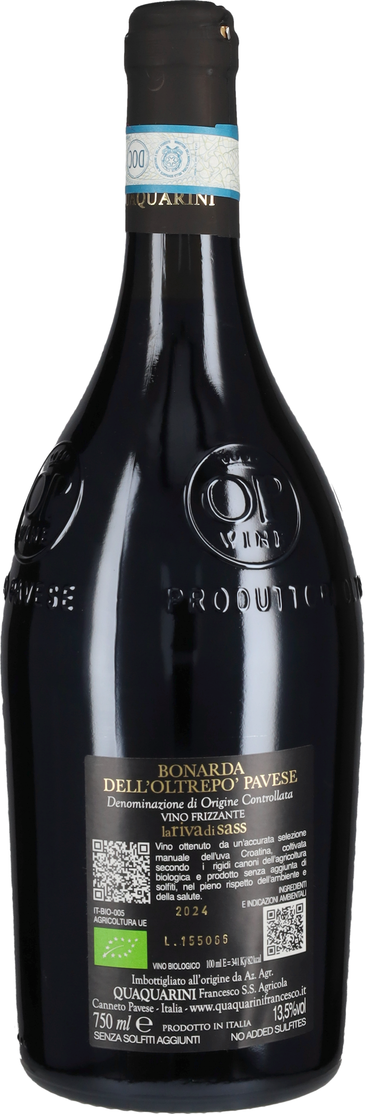 Quaquarini Francesco Bonarda vivace 'Riva di Sass' Francesco Quaquarini 2024