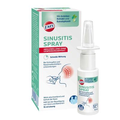 Emser Sinusitis Spray mit Eukalyptusöl 15 ml