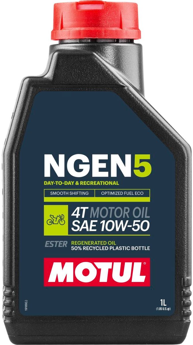 Huile moteur MOTUL 111831 NGEN 5 10W50 4T 1L