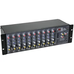 OMNITRONIC RM-1422FX USB Rack-Mixer