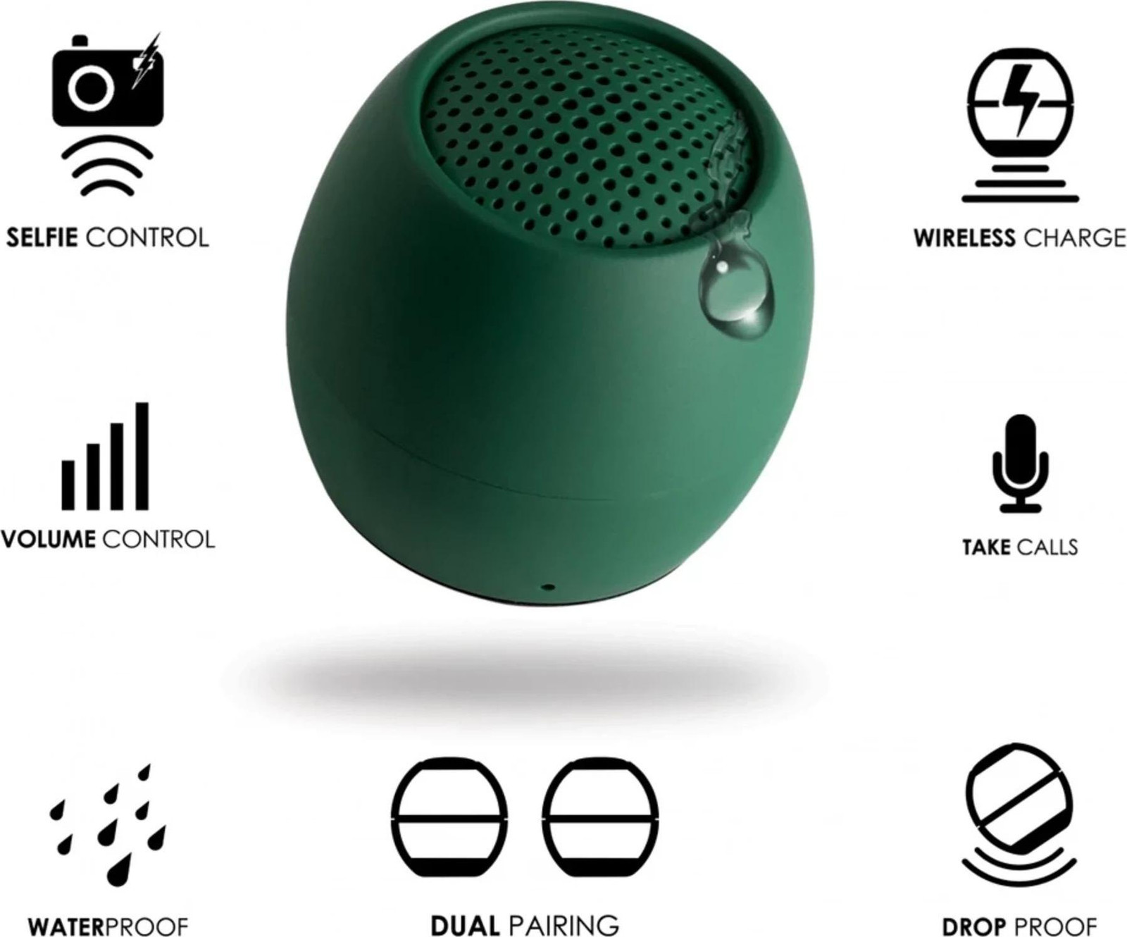 Boompods Zero Groen