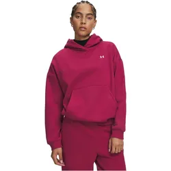 UNDER ARMOUR Icon Fleece Hoodie Damen 622 - claret/white XS