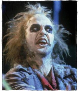 Northwest Warner Brothers Beetlejuice Silk Touch Throw Blanket
