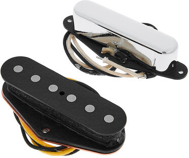 Seymour Duncan STL-1B Broadcaster Set Nickel Schwarz