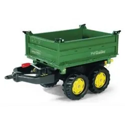 Rolly Toys Mega Trailer Dreiseitenkipper John Deere grün