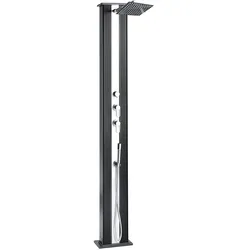 Formidra Hybriddusche "Dada Straight",anthrazit / silber,40 L