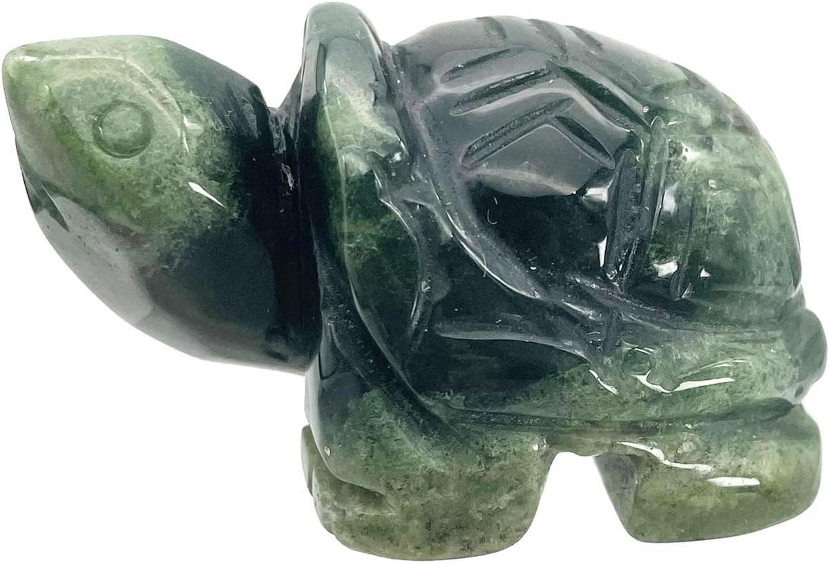 Handgesneden Agaat Schildpad Standbeeld voor Woondecoratie