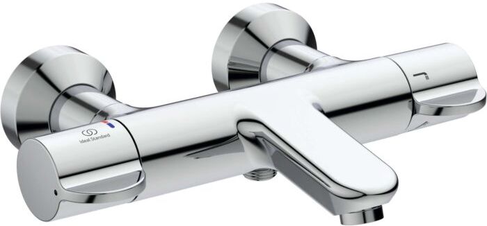 Ideal Standard 2 Badethermostat A6873AA thermische Desinfektion & Entkopplung, DN 15, chrom