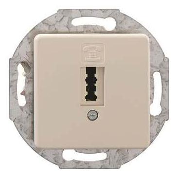 Rutenbeck Anschlussdose TAE 6F+N UP50 perlweiss 100 103 51 (10010351)