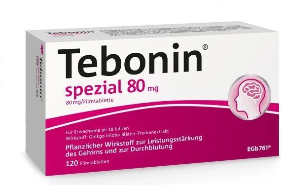 Dr. Schwabe Tebonin Spezial 80 mg film-coated tablets (120 pcs)