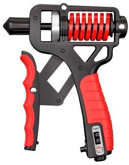 Multisell Products Hub Hand Grip Strengthener, Adjustable Resistance Grip Strength Trainer For Musicians And Athletes red