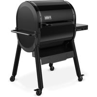 Pelletgrill SmokeFire EPX4, STEALTH Edition schwarz, 45 x 61cm, mit CRAFTED Basis-Rahmen