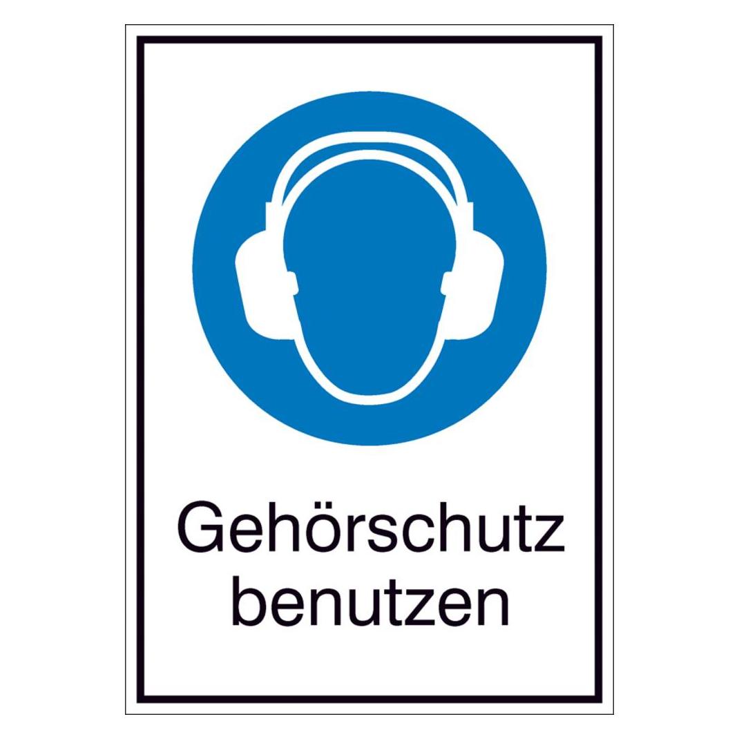 SafetyMarking GebotsKombischild Gehörschutz benutzen 26. (11.A7090)