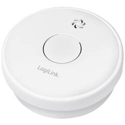 LogiLink Rauch- / Brandschutzmelder Rauchwarnmelder batteriebetrieben (Ø x H) 100 mm x 34.5 mm SC0015