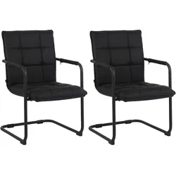 2er Set Stühle Gandia Echtleder
