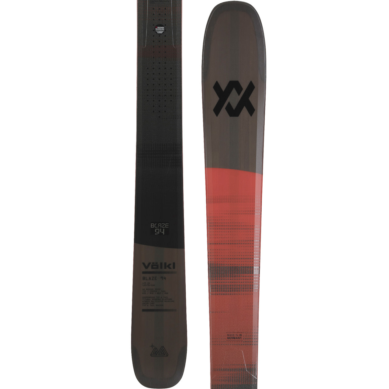 Völkl Blaze 94 black - 179 cm