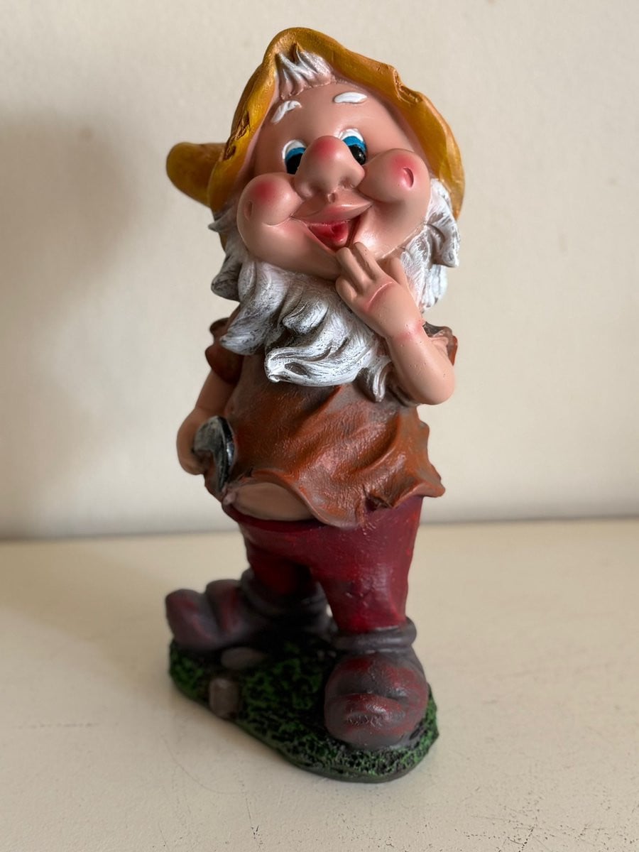Goodyz Funserie Kabouter met sikkel, 30 cm hoog