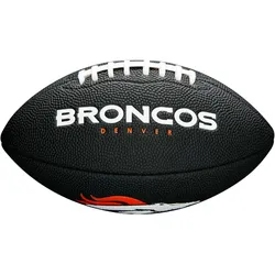 Wilson NFL Denver Broncos Team Soft Touch American Football black Mini