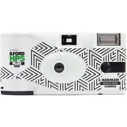 Ilford disposable camera HP5 Plus 24+3, White, Analogkamera, Weiss