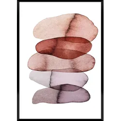 Bild Image in Braun/Grau ca. 30x40cm