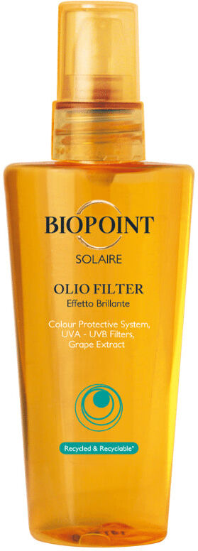 Biopoint Solaire Olio Filter Liscio Brillante