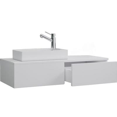 2-tlg. Gäste WC Waschplatz Waschtisch schmal Gudas