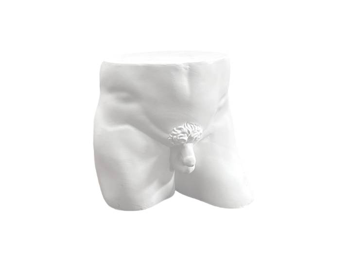 Design Beistelltisch „Piece of me - him“ Weiss Seletti