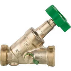 Freistromventil WS DN40(1 1/2'') nichtst.Spindel mit Entl. 1 3/4''AG,flachd.