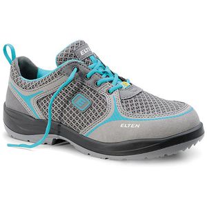 ELTEN Sicherheitsschuhe Mila aqua Low, ESD, S1, Halbschuhe, Stahlkappe, Mikrofaser & Textilmaterial, Gr. 41