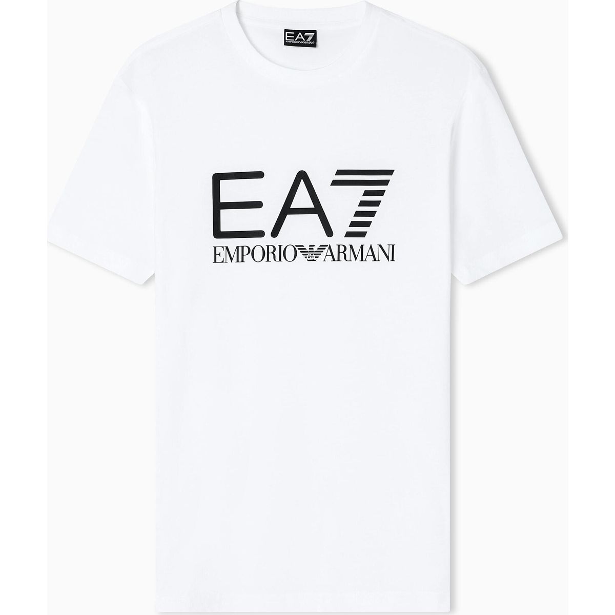 EA7 Train Core ID M BIG Logo Tee SS CO CC - Train Core ID M BIG Logo Tee SS CO CC white (U0002) XXS 7M001412 AF22264-U0002-XXS