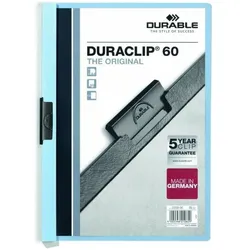 Durable, Mappe, Duraclip 60 Präsentations-Mappe PVC (A4, 1x)