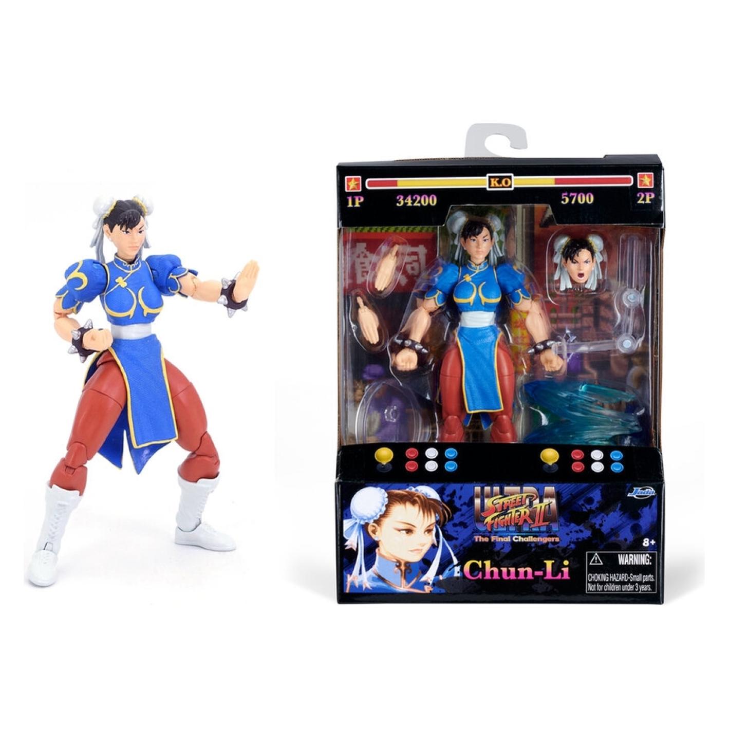 Jada Street Fighter II Chun-Li 6" Figure (9334216314R00)