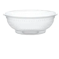 Starpak 50 Salatschalen, R-PET rund 500 ml Ø 15,5 cm · 5,5 cm glasklar