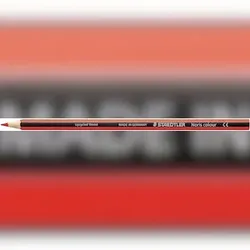 STAEDTLER Farbstift Noris colour, rot, Strichstärke: 3mm, hohe Bruch-