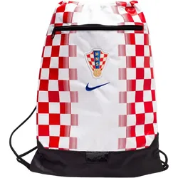NIKE HNS Kroatien Academy All-Over-Print Turnbeutel 100 - white/sport red/hyper royal
