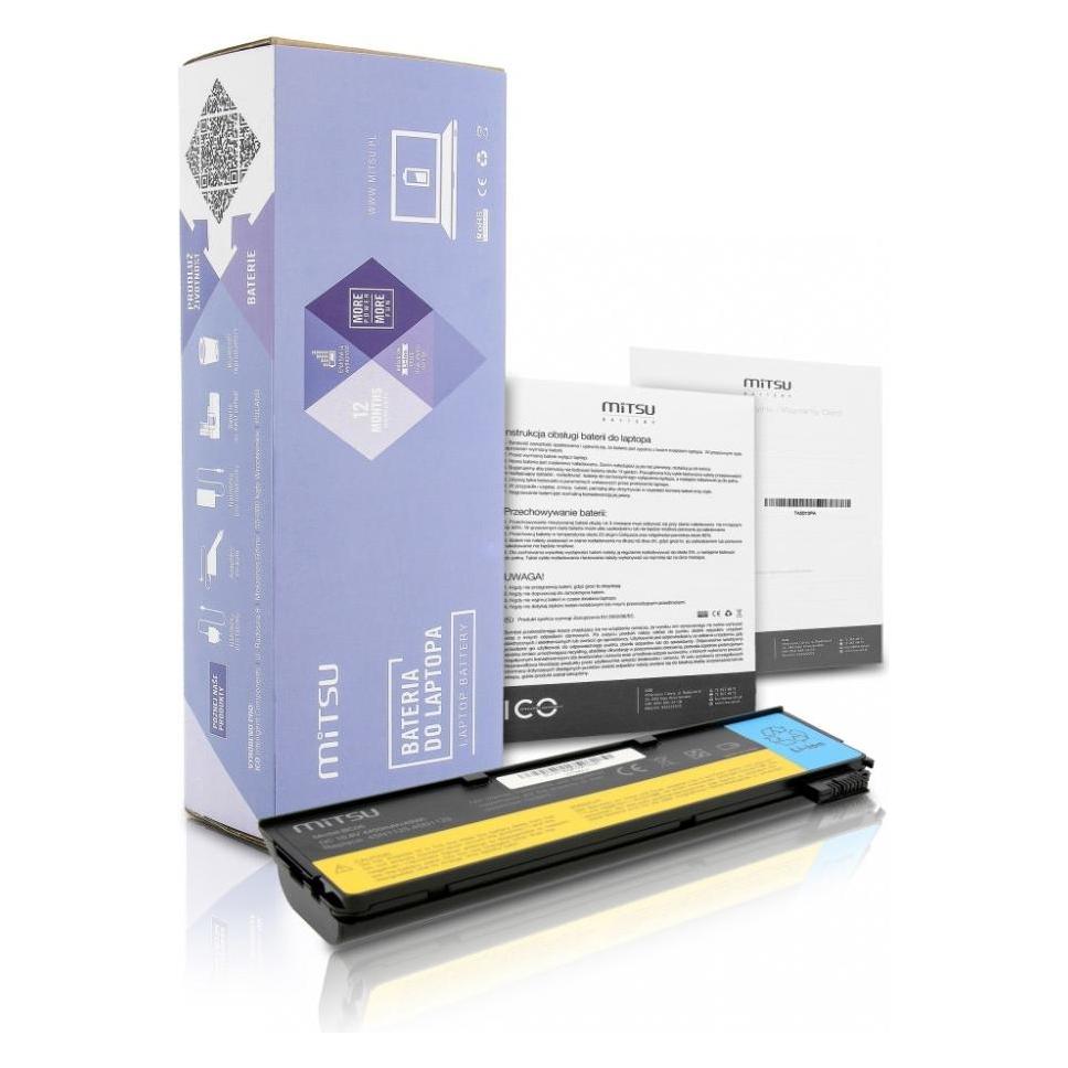 Mitsu BATTERY BC/LE-T440 (LENOVO 4400 MAH 48 WH) - Batterie (6 Zellen, 4400 mAh) (BC/LE-T440)