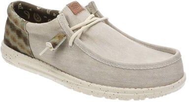 Hey Dude Wally Teton - Mens 7 Tan Slip On Medium
