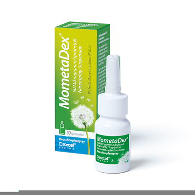 Dexcel Pharma GmbH MOMETADEX 50 µg/Sprühst.Nasenspr.Susp.60 Sprühst. 10 g 17600974