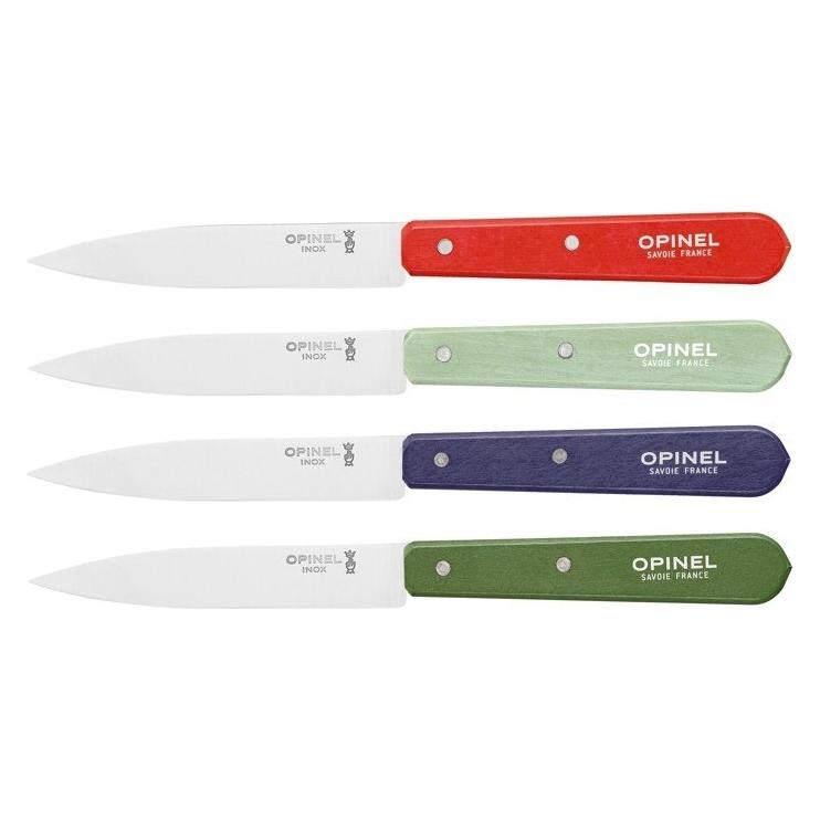 Opinel N°112 Rüstmesser 4er Set paysage (10 cm) (003207)