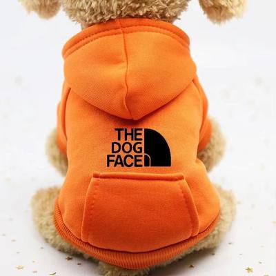 Inspired Finds Autumn Winter Cowboy Pocket Two Leg Pet Sweater For Dogs & Cats orange xl