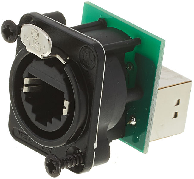 Neutrik NE8 FDP-B nero