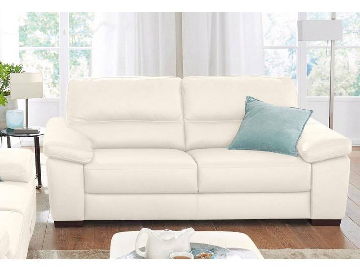 CALIA ITALIA 2-Sitzer Gaia, hochwertiges Ledersofa mit erstklassigem Sitzkomfort, edles Design, in zwei hochwertigen Lederqualitäten