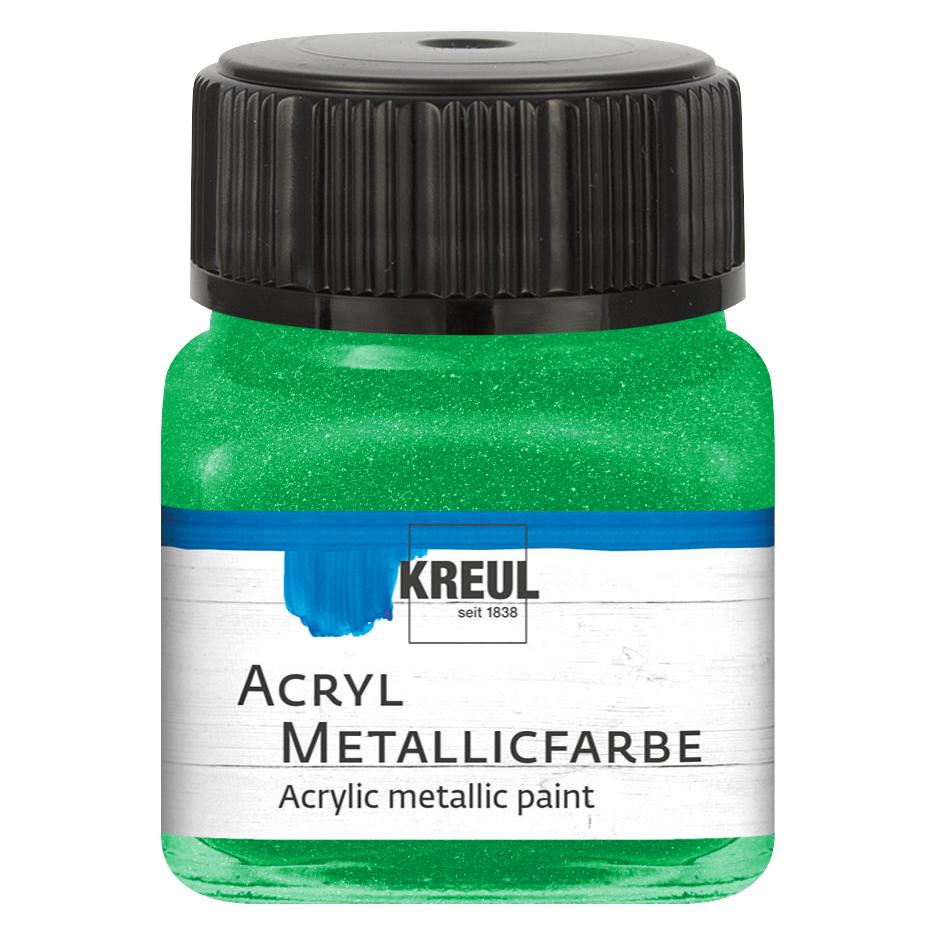 Kreul Acryl Metallicfarbe, cremig deckend, 20 ml (20 ml) (23251886)
